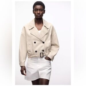 New Zara cropped jacket